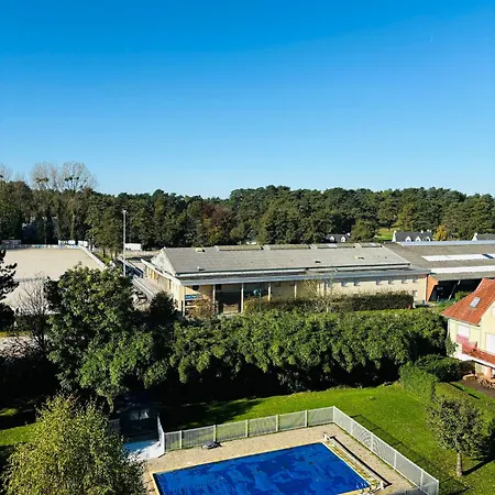 L'Echapee Hardelot Vue Piscine - Piscine - Parking Residence Exterior photo